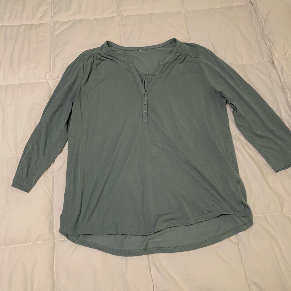 Mint Blue Blouse
